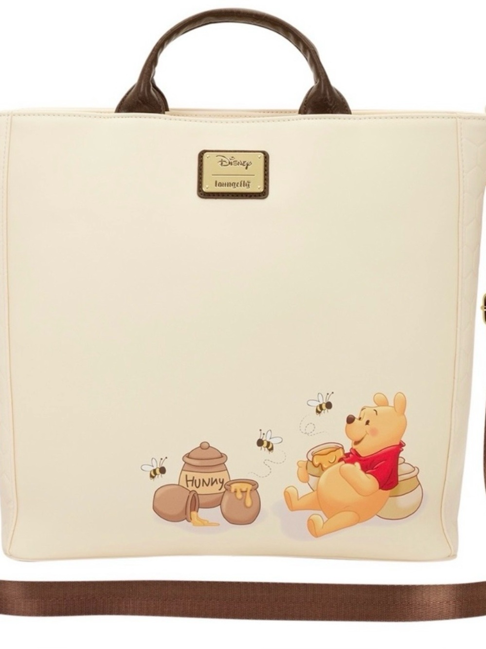 Winnie the Pooh 100 acre woods Map Tote - pin trading bag - Picture 2 of 3